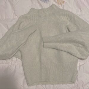 & Other Stories pullover sweater in light green
